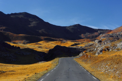 Col de la Bonnette, Jausiers, Alpes-de-Haute-Provence, Provence-Alpes-Côte d'Azur, Frankreich