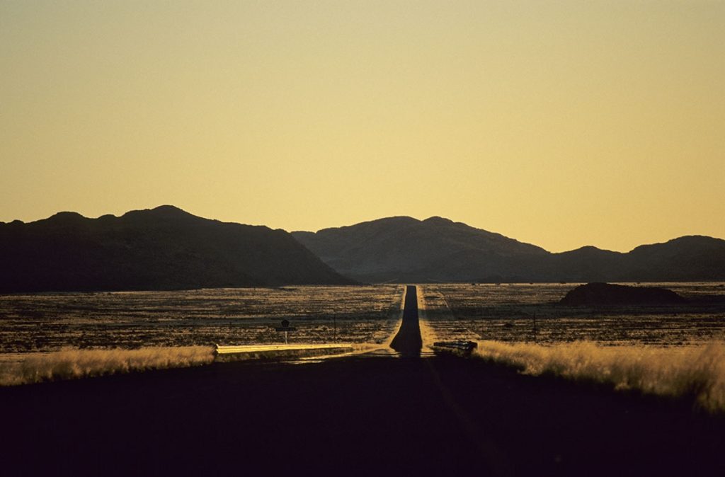 Landstraße im Namqualand bei Upington